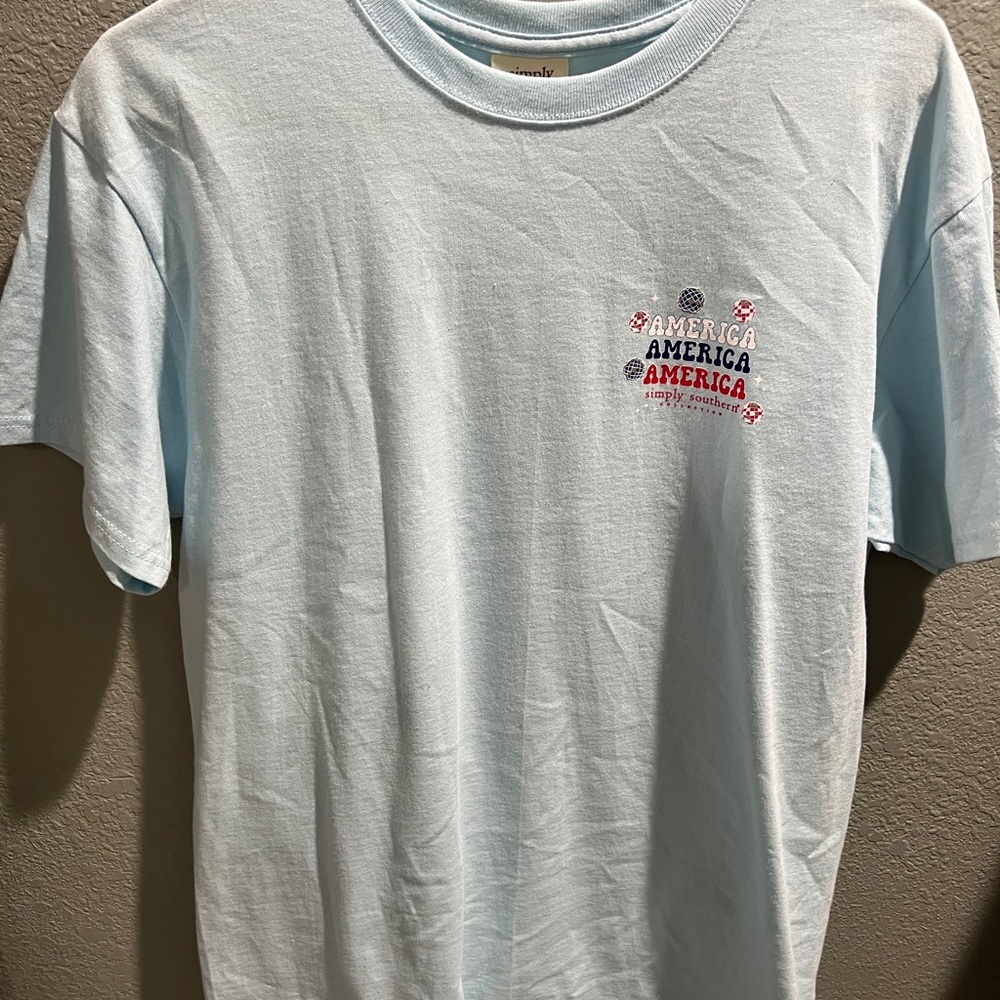Simply Southern Sky Blue Tee